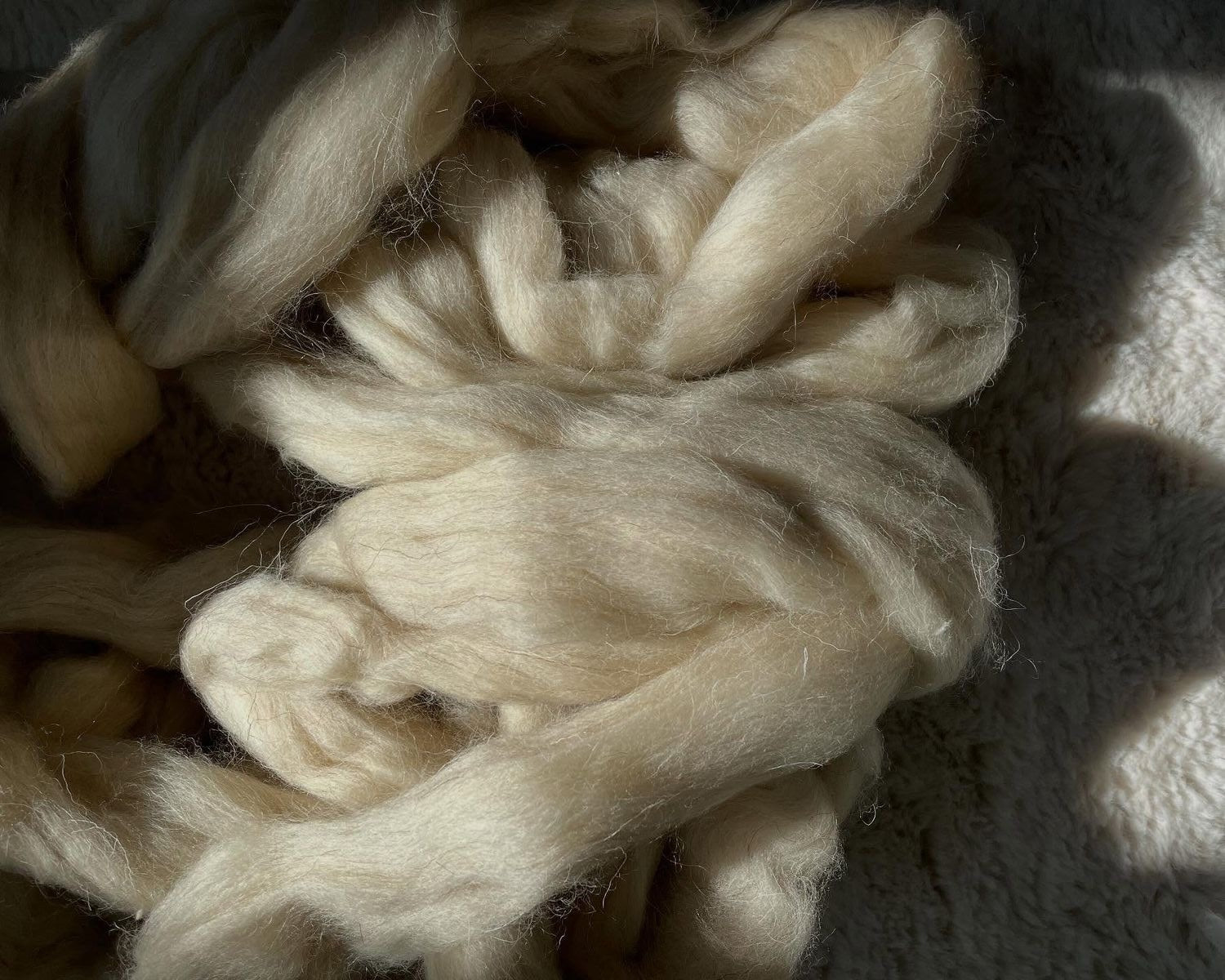 Wool 5000 natural wool mattress in a bedroom setting