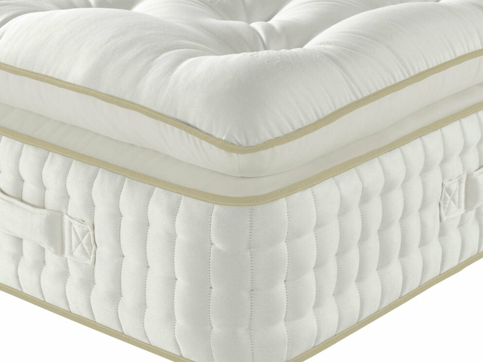 Horsehair mattress topper, layer detail